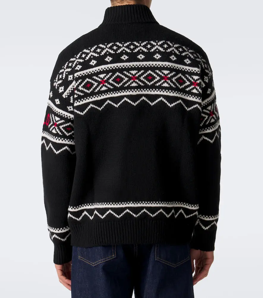 Polo Ralph Lauren Intarsia wool half-zip sweater | Thumbnail 3 Polo Ralph Lauren Intarsia wool half-zip sweater | Thumbnail 3