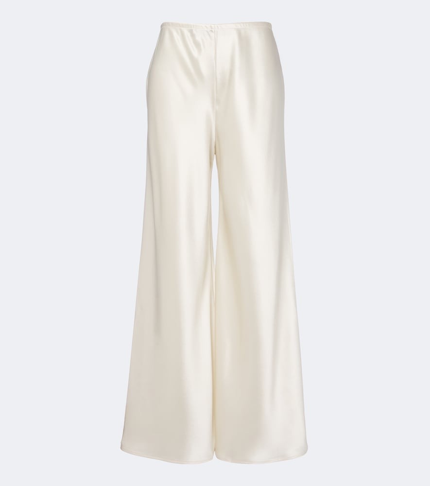 Barb satin wide-leg pants Barb satin wide-leg pants