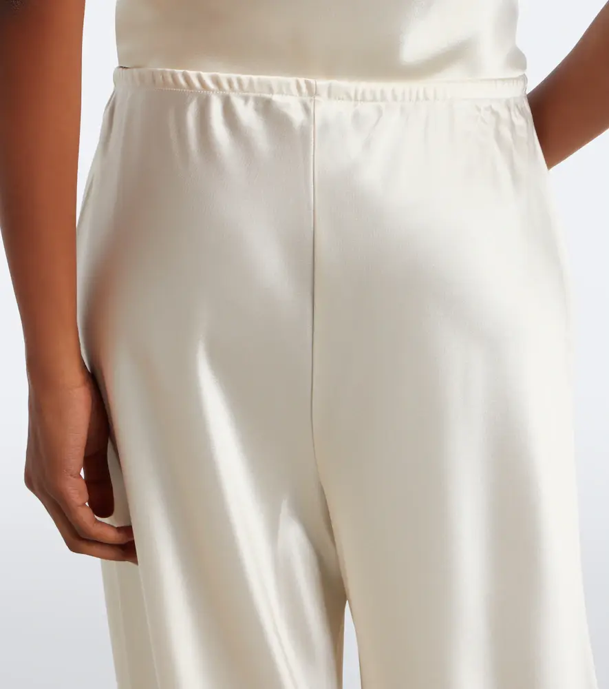 LESET Barb satin wide-leg pants | Thumbnail 3 LESET Barb satin wide-leg pants | Thumbnail 3