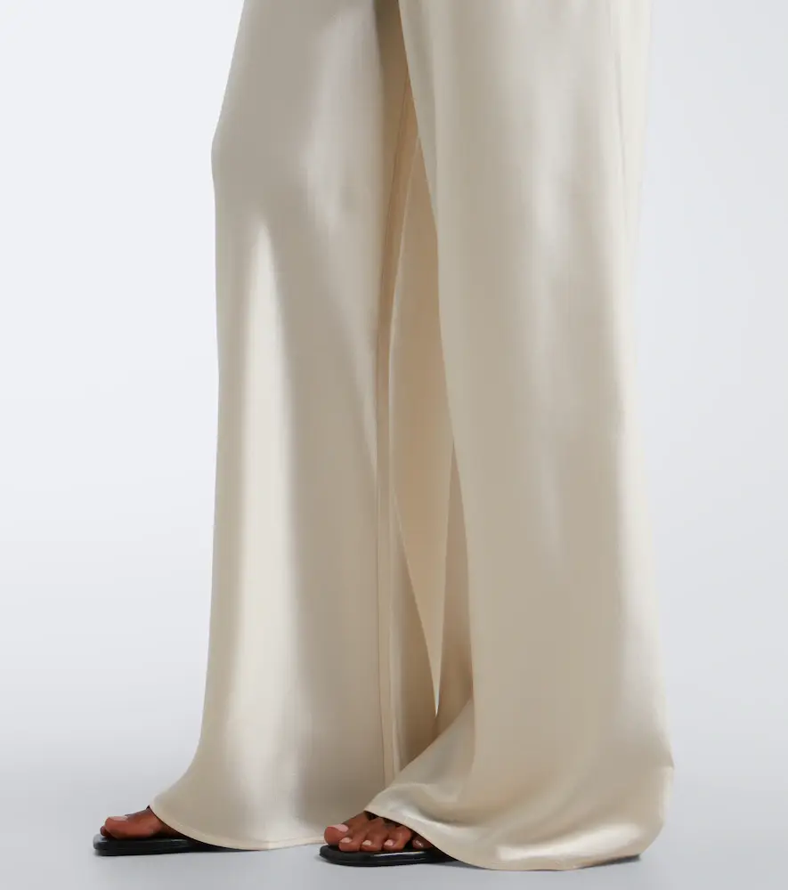 LESET Barb satin wide-leg pants | Thumbnail 5 LESET Barb satin wide-leg pants | Thumbnail 5