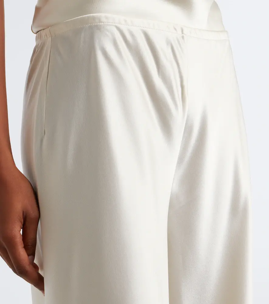 LESET Barb satin wide-leg pants | Thumbnail 6 LESET Barb satin wide-leg pants | Thumbnail 6