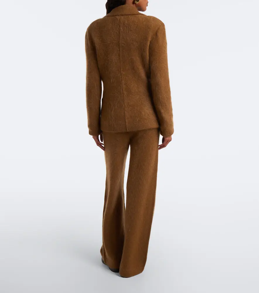 Dorothee Schumacher Fluffy Statements wool-blend wide-leg pants | Thumbnail 6