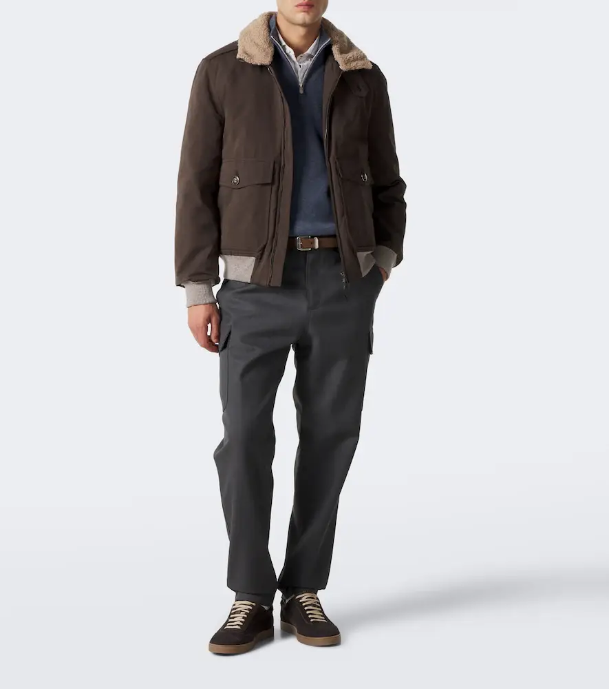 Brunello Cucinelli Wool straight pants | Thumbnail 6 Brunello Cucinelli Wool straight pants | Thumbnail 6