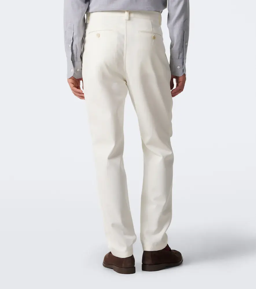 Brunello Cucinelli Cotton and wool chinos | Thumbnail 2 Brunello Cucinelli Cotton and wool chinos | Thumbnail 2