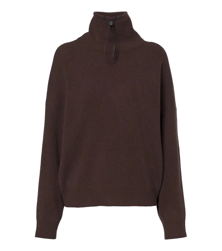 Wool, cashmere, and silk sweater Wool, cashmere, and silk sweater