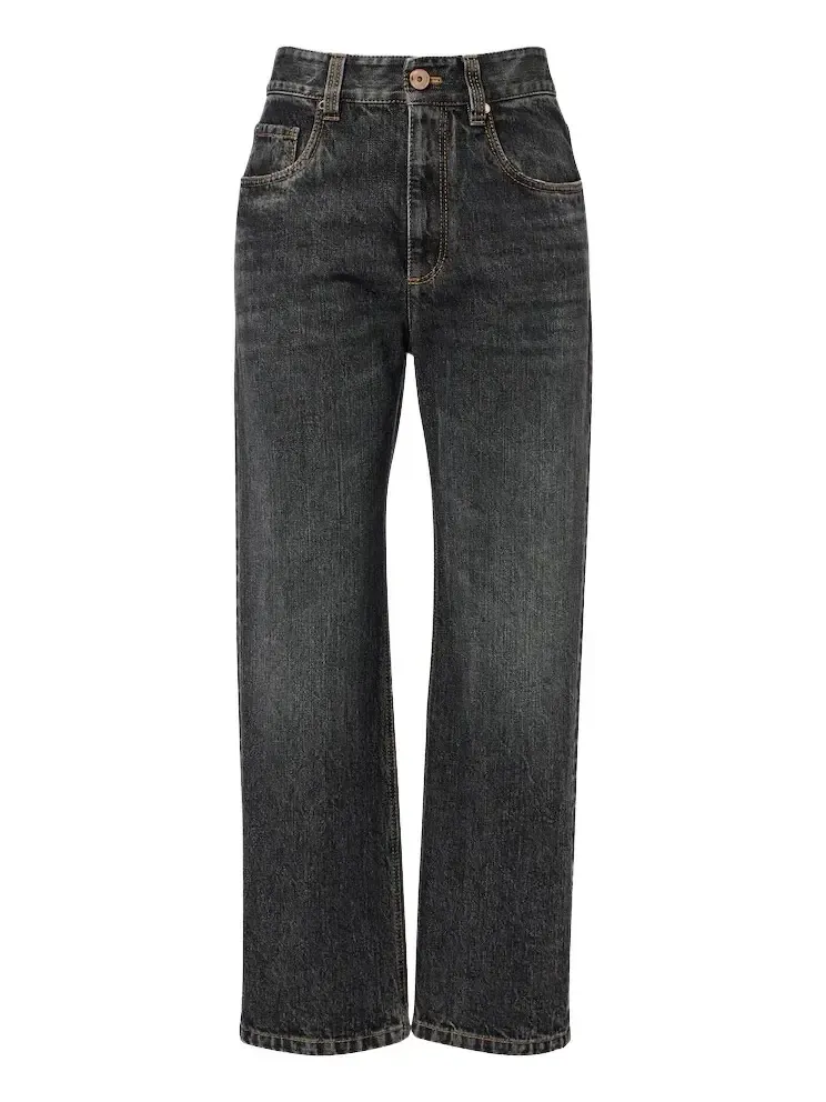 Cropped jeans