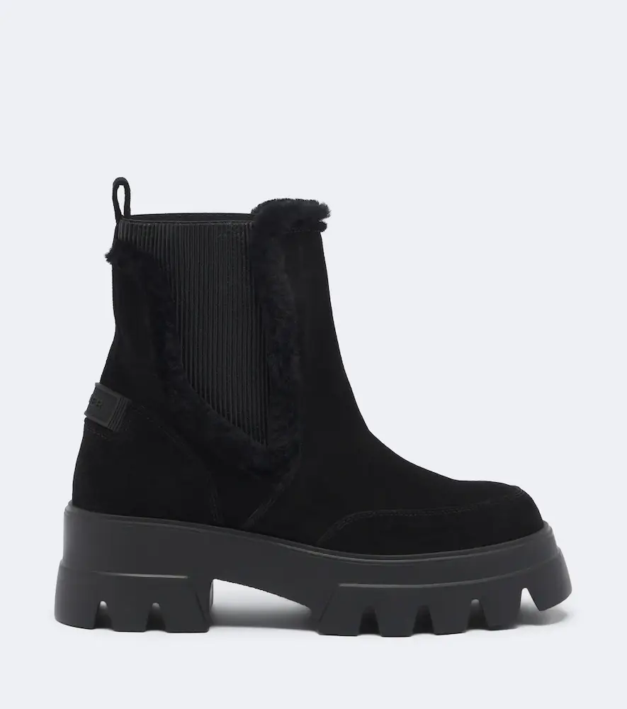 Bogner Sapporo shearling-trimmed suede ankle boots | Thumbnail 3 Bogner Sapporo shearling-trimmed suede ankle boots | Thumbnail 3