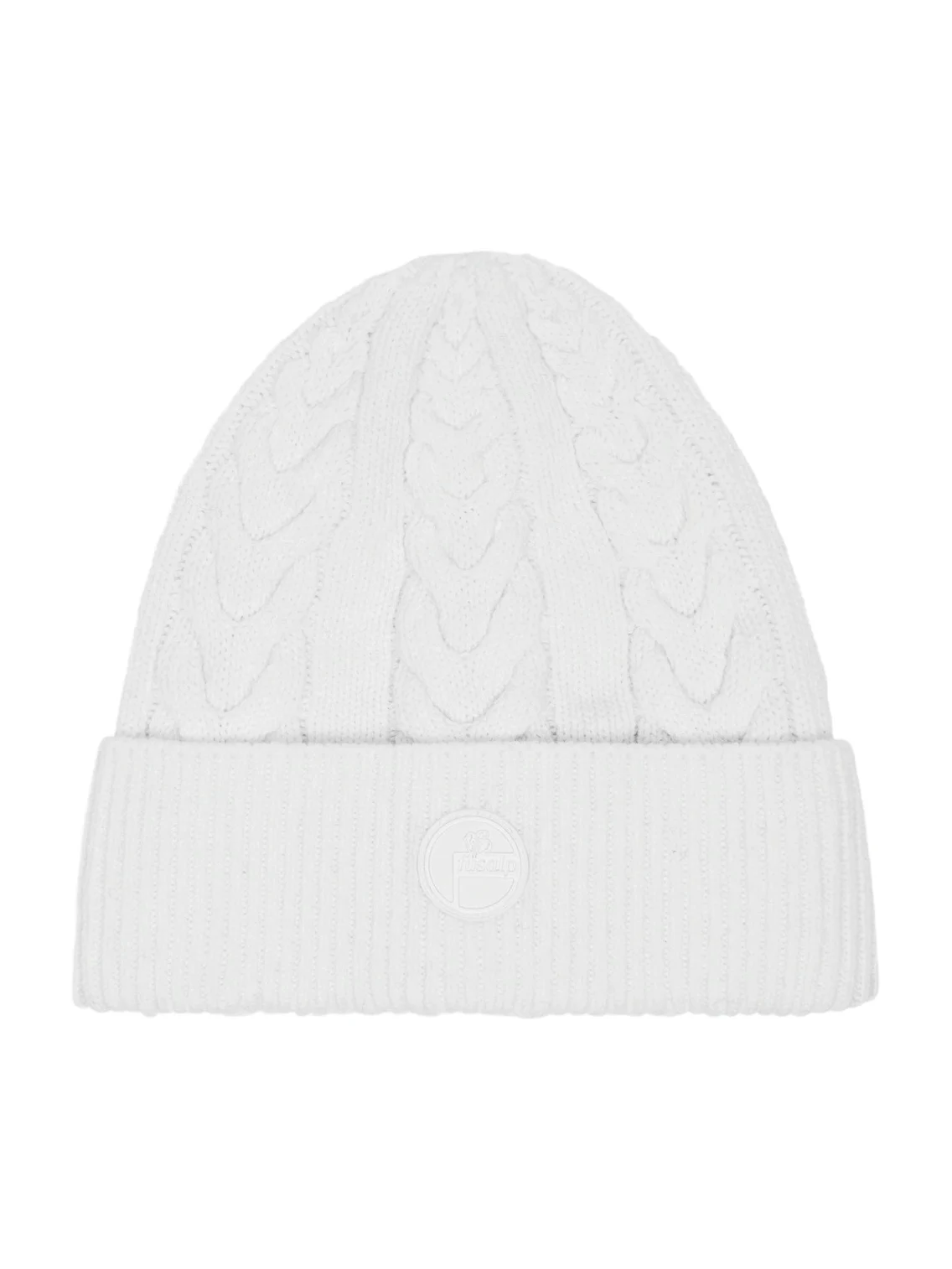 Cable-knit wool and cashmere beanie Cable-knit wool and cashmere beanie