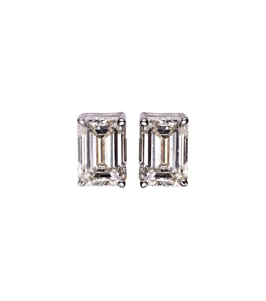 SHAY JEWELRY 18kt white gold earrings with diamonds
