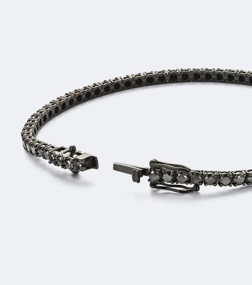 SHAY JEWELRY 18kt black gold tennis bracelet with black diamonds | Thumbnail 2 SHAY JEWELRY 18kt black gold tennis bracelet with black diamonds | Thumbnail 2