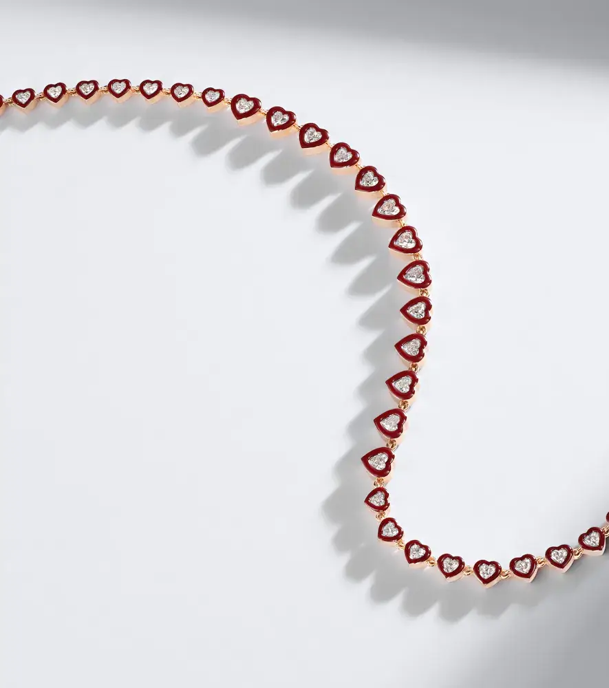 Kamyen Candy Crush 18kt rose gold and enamel necklace with diamonds | Thumbnail 6 Kamyen Candy Crush 18kt rose gold and enamel necklace with diamonds | Thumbnail 6