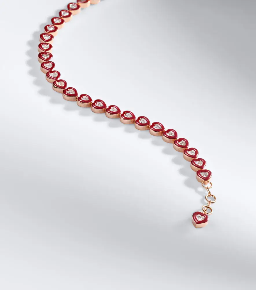 Kamyen Candy Crush 18kt rose gold and enamel bracelet with diamonds | Thumbnail 4 Kamyen Candy Crush 18kt rose gold and enamel bracelet with diamonds | Thumbnail 4
