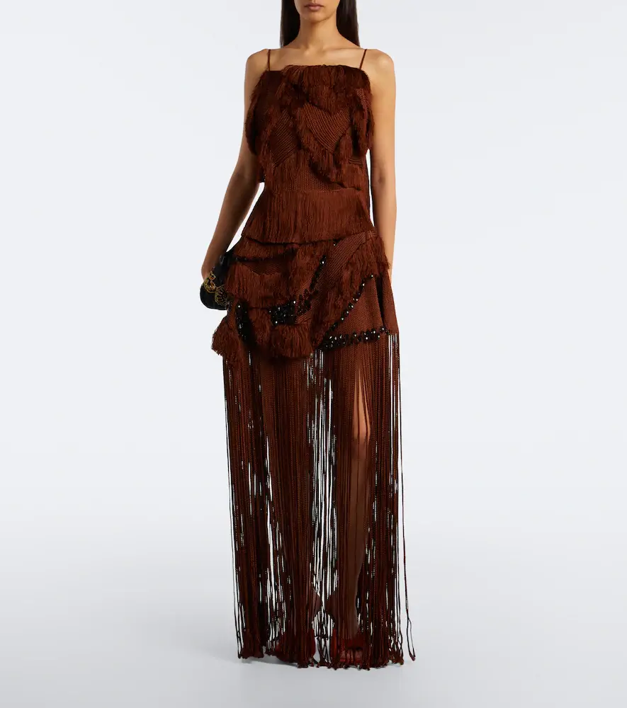 Xu Zhi Braided fringed top | Thumbnail 5