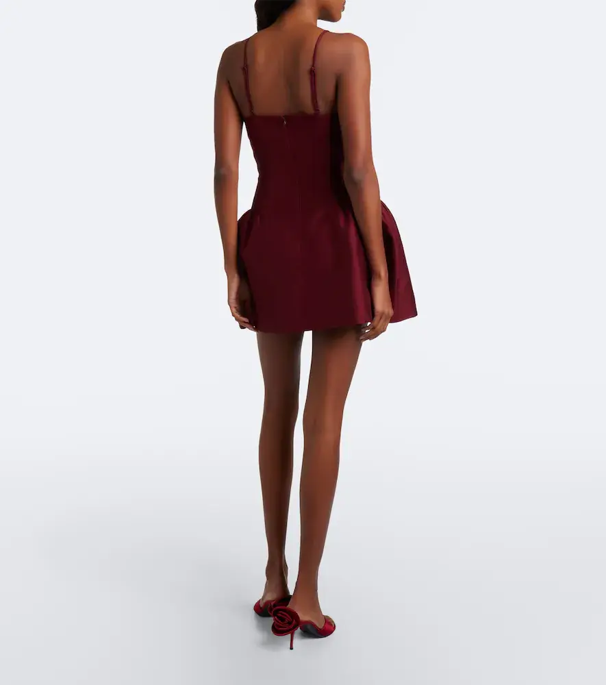 SHUSHU/TONG Wool and silk-blend bustier dress | Thumbnail 5 SHUSHU/TONG Wool and silk-blend bustier dress | Thumbnail 5