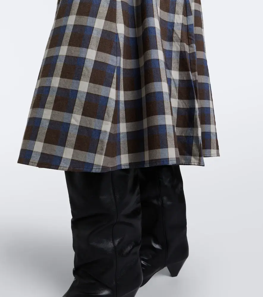 Polo Ralph Lauren Plaid cotton twill shirt dress | Thumbnail 6 Polo Ralph Lauren Plaid cotton twill shirt dress | Thumbnail 6