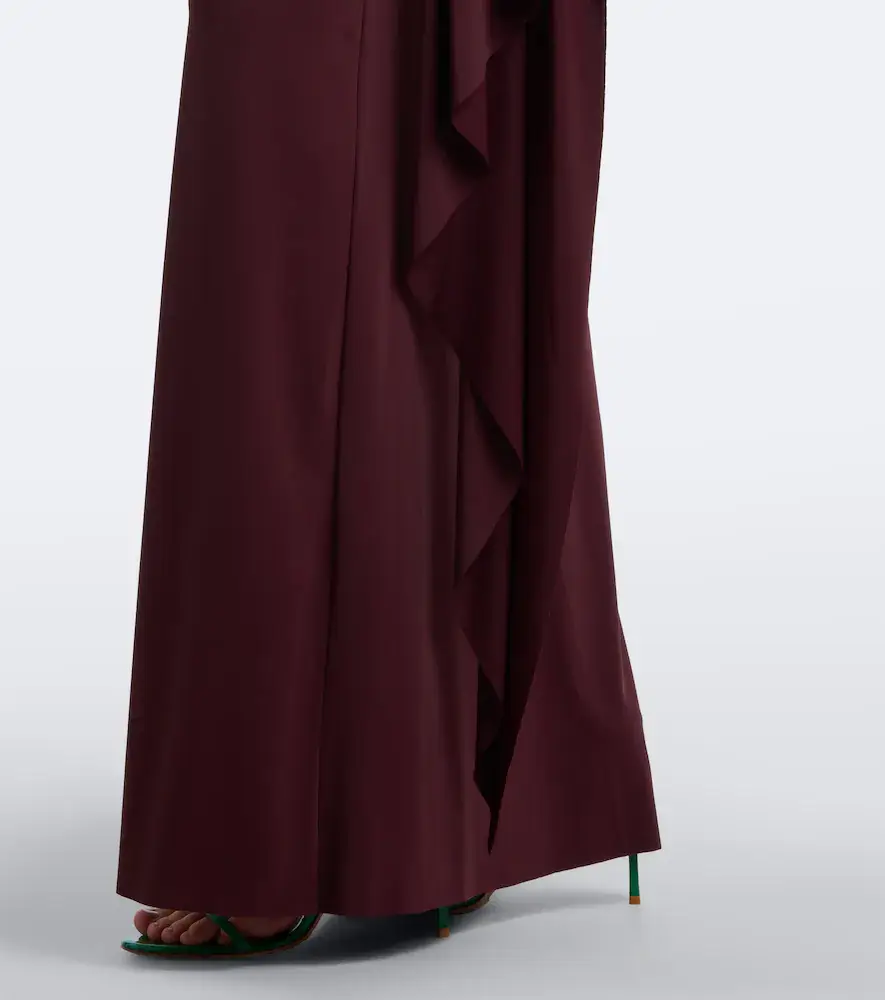 DE LA VALI Draped jersey gown | Thumbnail 5
