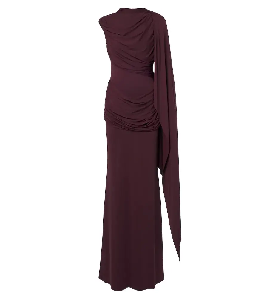 Draped jersey gown Draped jersey gown