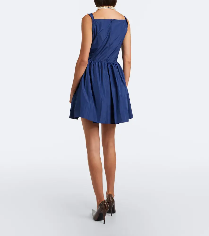 Vivienne Westwood Sunday draped taffeta minidress | Thumbnail 2 Vivienne Westwood Sunday draped taffeta minidress | Thumbnail 2