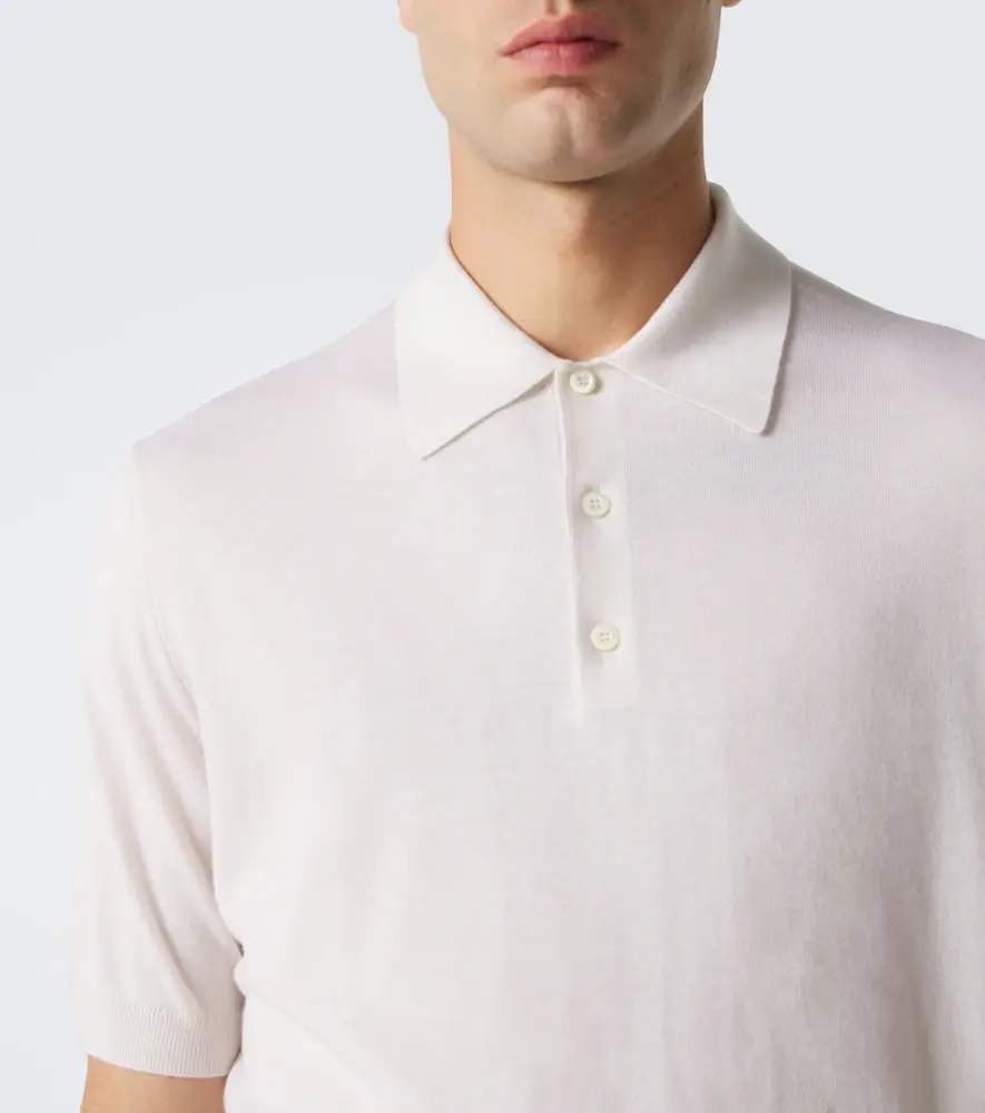 Prada Cashmere and silk polo shirt | Thumbnail 3 Prada Cashmere and silk polo shirt | Thumbnail 3