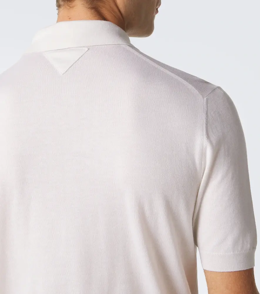 Prada Cashmere and silk polo shirt | Thumbnail 5 Prada Cashmere and silk polo shirt | Thumbnail 5