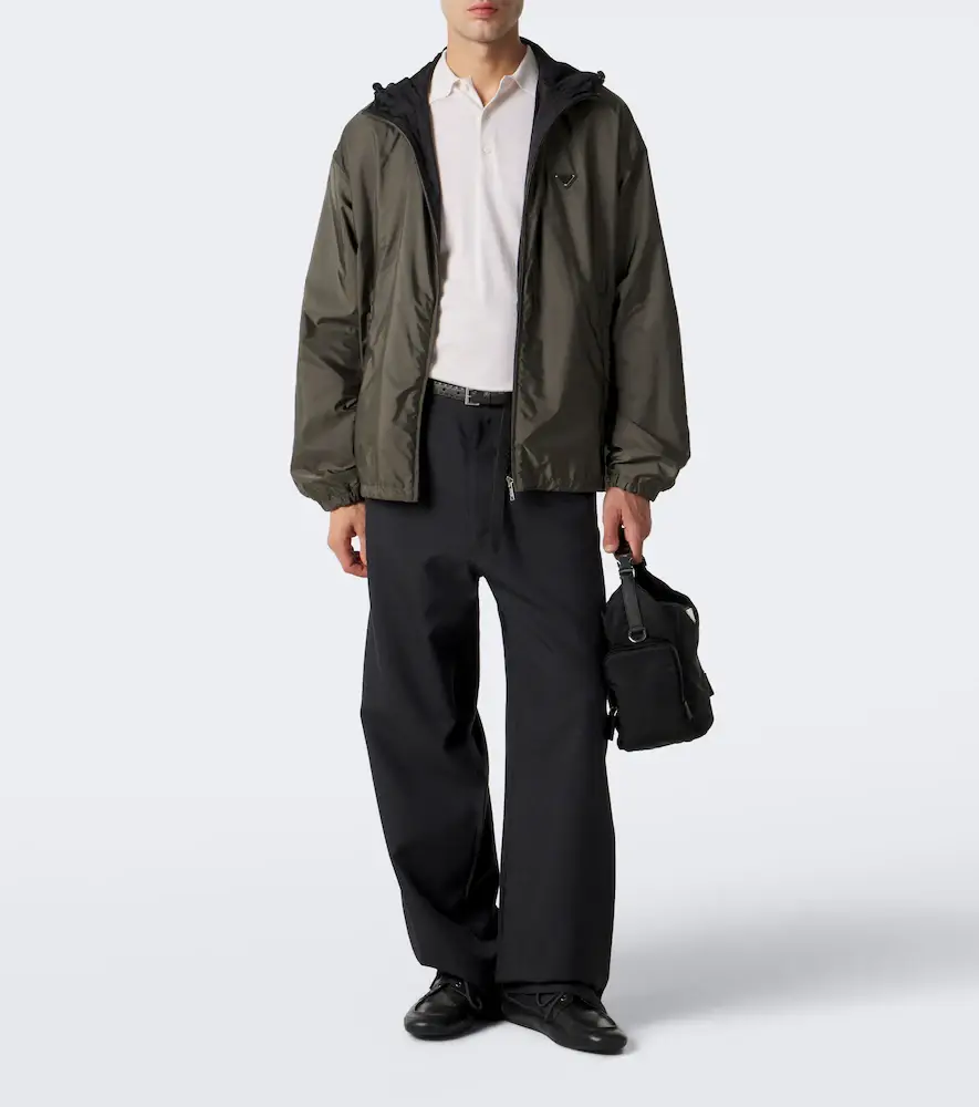 Prada Cashmere and silk polo shirt | Thumbnail 6 Prada Cashmere and silk polo shirt | Thumbnail 6