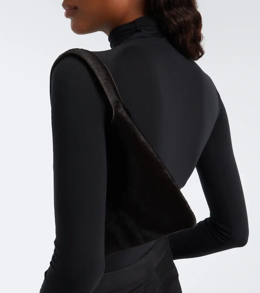 Alaïa Alaïa Mini calf hair top-handle bag | Thumbnail 5 Alaïa Alaïa Mini calf hair top-handle bag | Thumbnail 5
