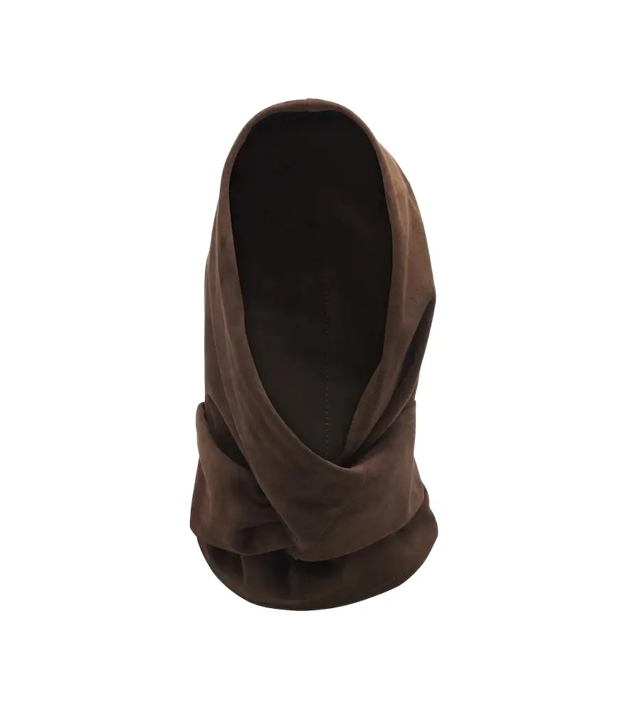Suede hood Suede hood