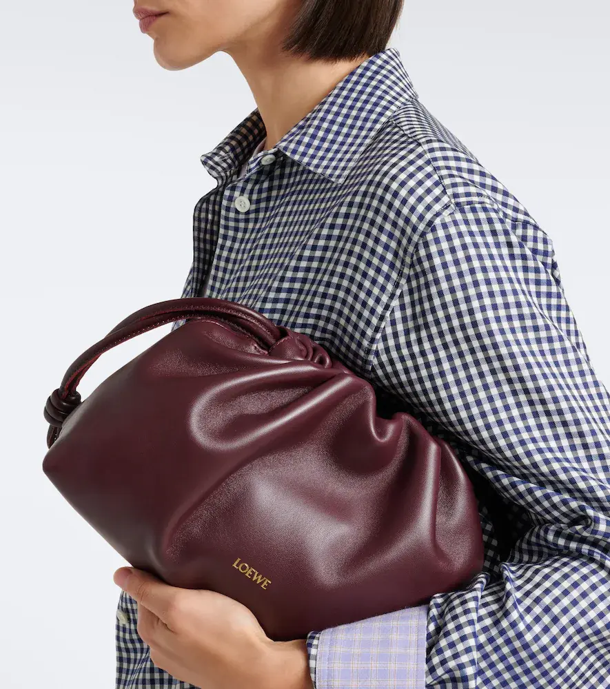 Loewe Flamenco Medium leather clutch | Thumbnail 5 Loewe Flamenco Medium leather clutch | Thumbnail 5