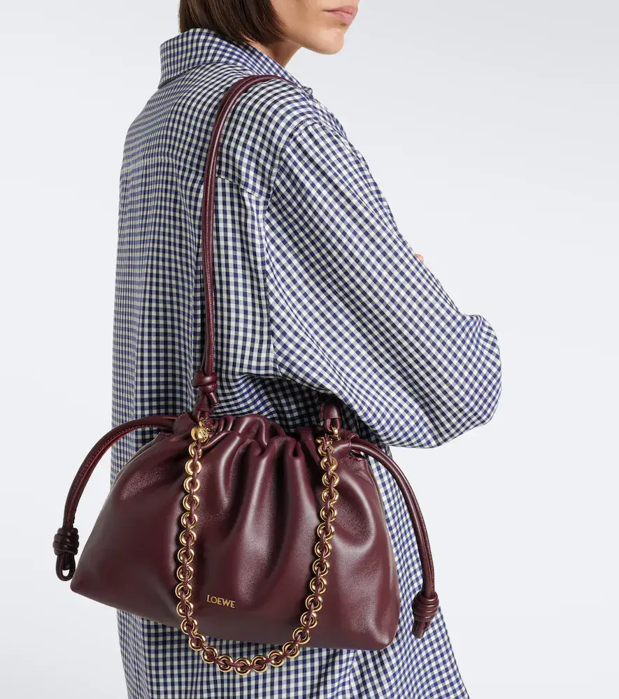 Loewe Flamenco Medium leather clutch | Thumbnail 6 Loewe Flamenco Medium leather clutch | Thumbnail 6