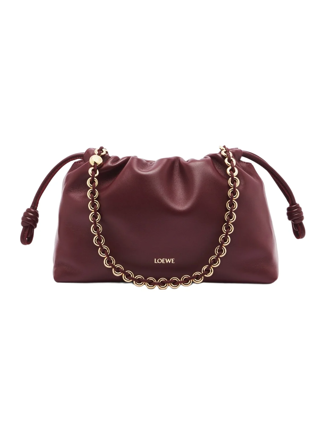 Loewe Flamenco Medium leather clutch