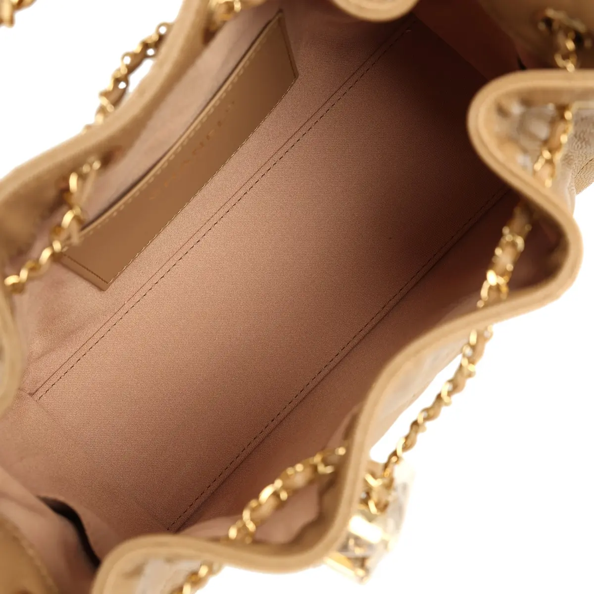 Chanel Chanel Mini 25 Hobo Bag Light Brown Caviar Gold Hardware | Thumbnail 9 Chanel Chanel Mini 25 Hobo Bag Light Brown Caviar Gold Hardware | Thumbnail 9
