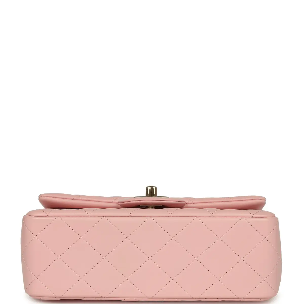 Chanel Chanel Mini Classic Rectangular Flap Bag Light Pink Lambskin Light Gold Hardware | Thumbnail 6 Chanel Chanel Mini Classic Rectangular Flap Bag Light Pink Lambskin Light Gold Hardware | Thumbnail 6