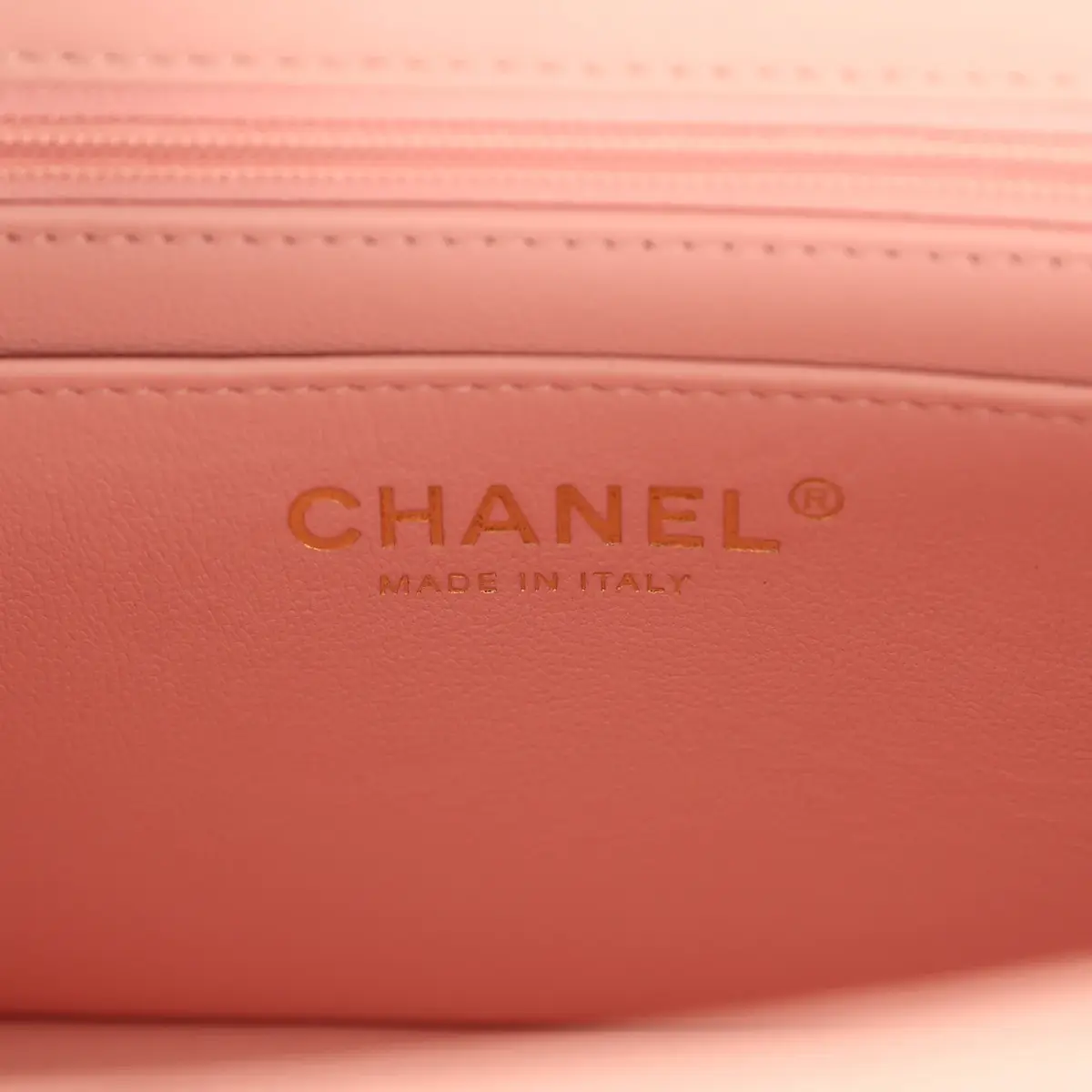 Chanel Chanel Mini Classic Rectangular Flap Bag Light Pink Lambskin Light Gold Hardware | Thumbnail 9 Chanel Chanel Mini Classic Rectangular Flap Bag Light Pink Lambskin Light Gold Hardware | Thumbnail 9