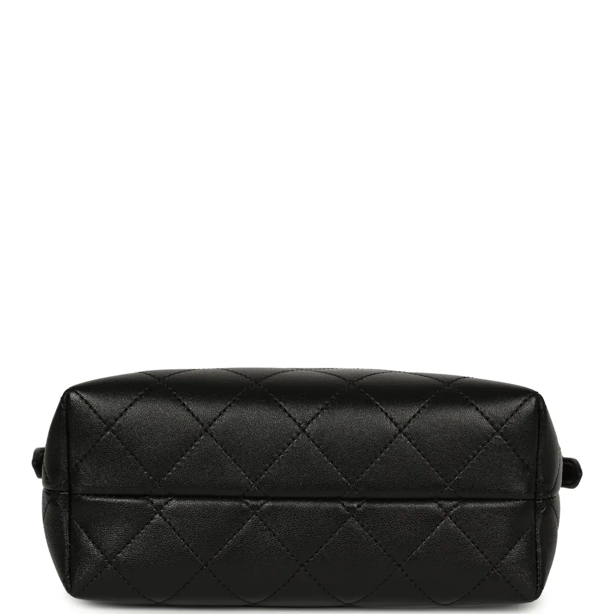 Chanel Chanel Mini Coco Base Bag Burgundy Suede, Black Lambskin Gold Hardware | Thumbnail 6 Chanel Chanel Mini Coco Base Bag Burgundy Suede, Black Lambskin Gold Hardware | Thumbnail 6