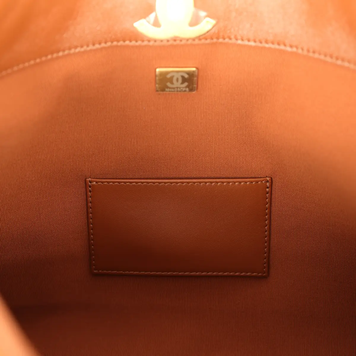 Chanel Chanel Small Coco Base Hobo Bag Beige Suede, Camel Lambskin Brushed Gold Hardware | Thumbnail 11 Chanel Chanel Small Coco Base Hobo Bag Beige Suede, Camel Lambskin Brushed Gold Hardware | Thumbnail 11
