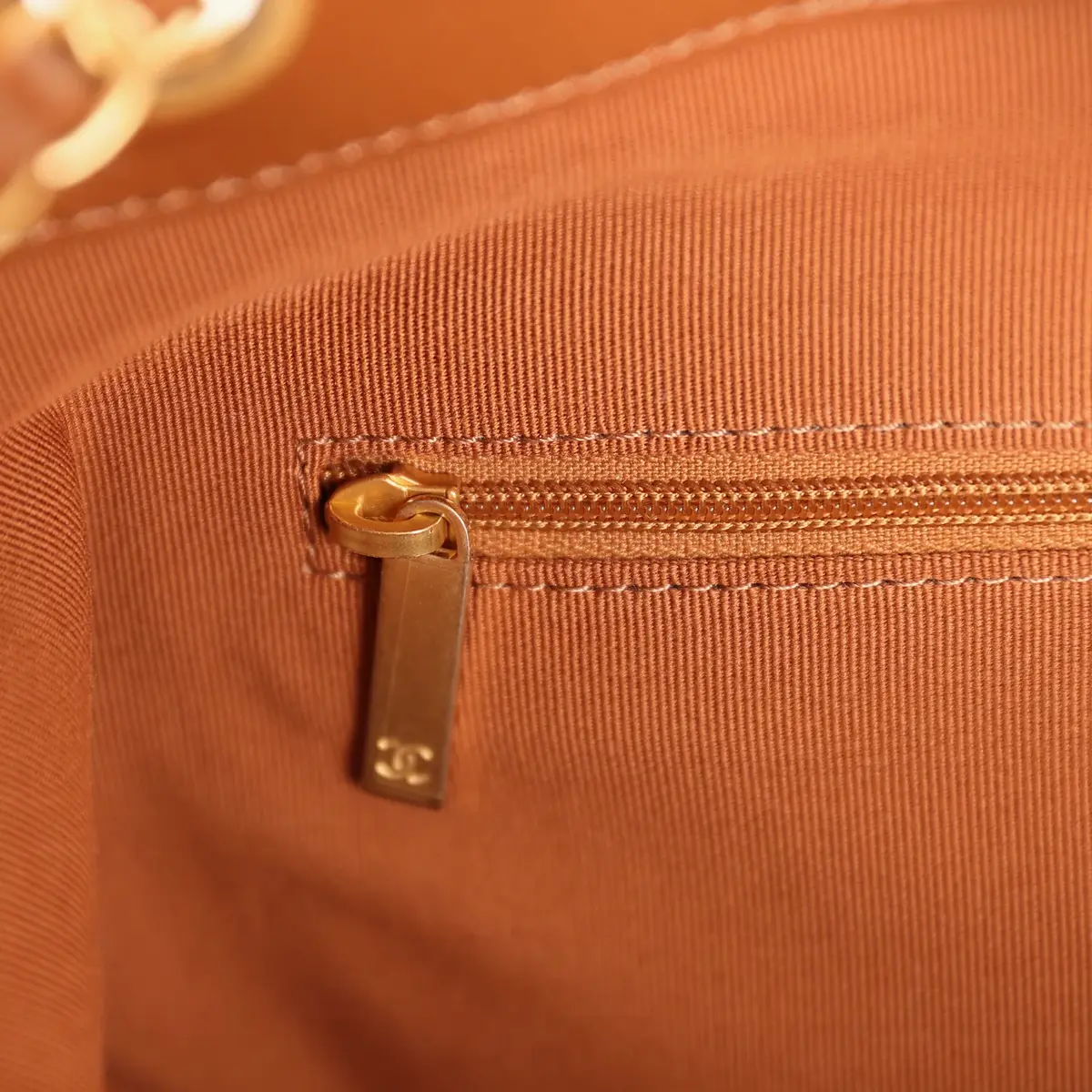 Chanel Chanel Small Coco Base Hobo Bag Beige Suede, Camel Lambskin Brushed Gold Hardware | Thumbnail 10 Chanel Chanel Small Coco Base Hobo Bag Beige Suede, Camel Lambskin Brushed Gold Hardware | Thumbnail 10