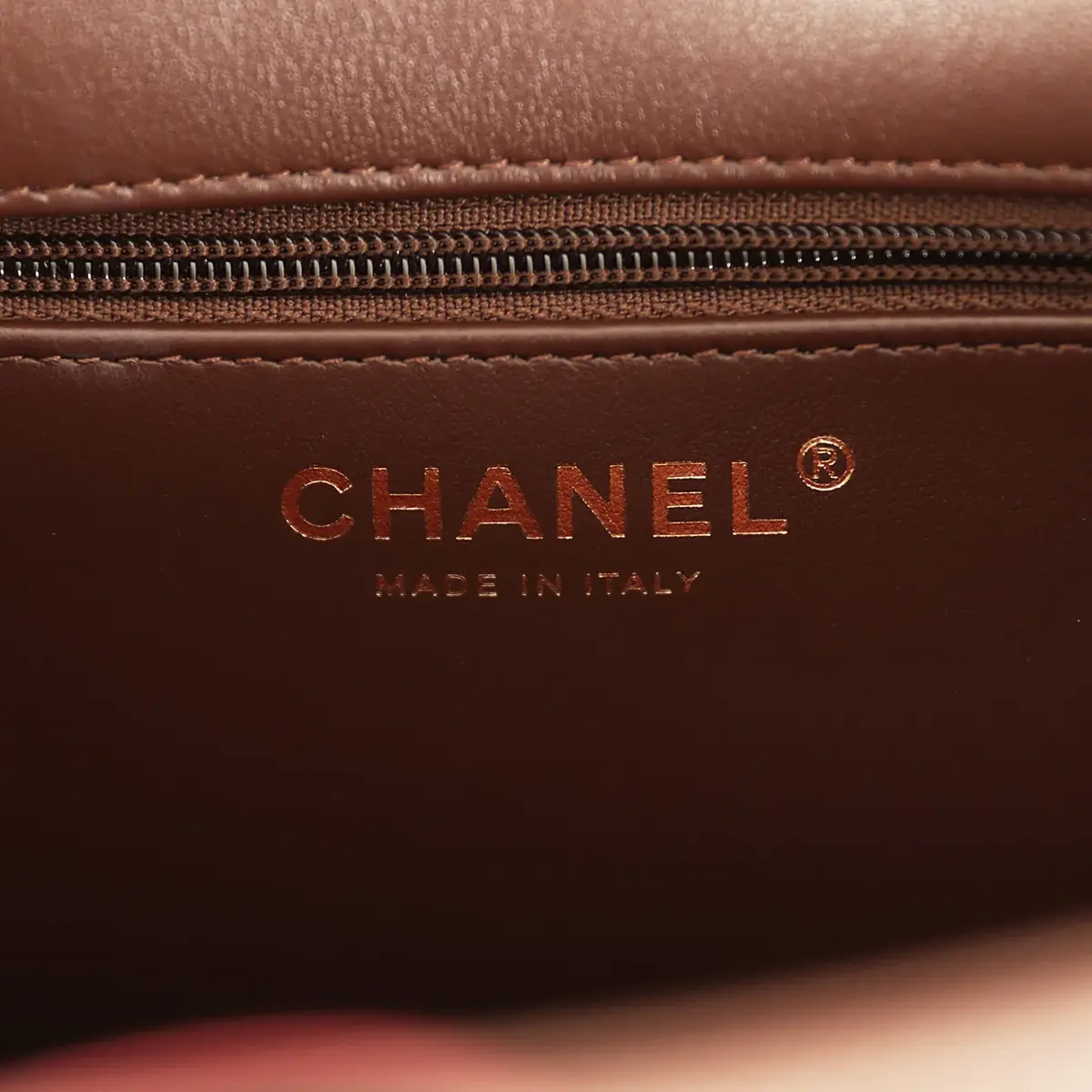 Chanel Chanel Small Preppy Coco Flap Bag Dark Brown Shiny Caviar Brushed Gold Hardware | Thumbnail 9 Chanel Chanel Small Preppy Coco Flap Bag Dark Brown Shiny Caviar Brushed Gold Hardware | Thumbnail 9