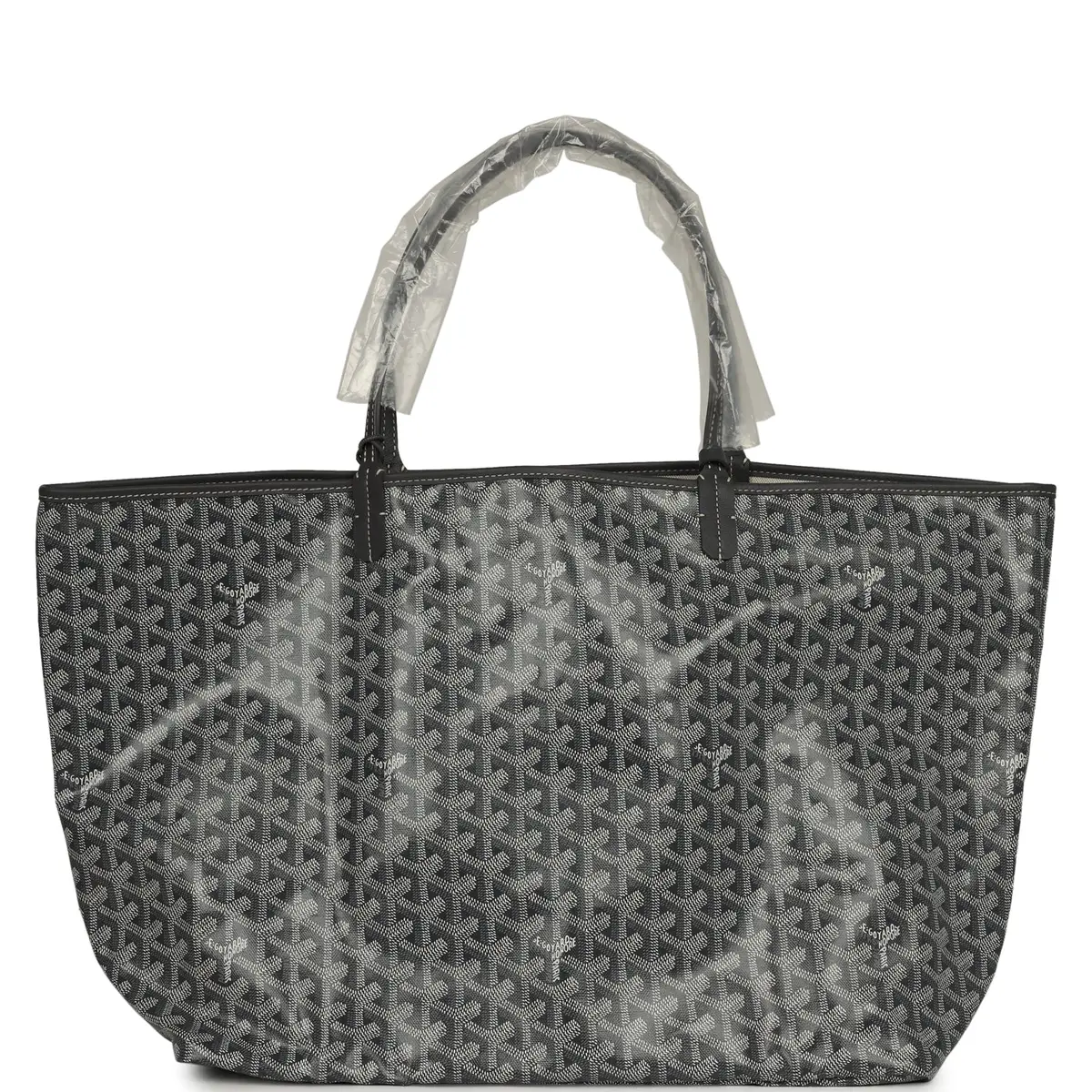 goyard Goyard Goyardine Grey Saint Louis GM Tote Palladium Hardware | Thumbnail 4 goyard Goyard Goyardine Grey Saint Louis GM Tote Palladium Hardware | Thumbnail 4