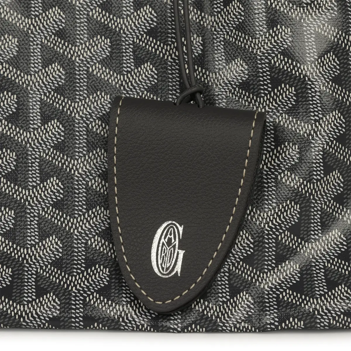 goyard Goyard Goyardine Grey Saint Louis GM Tote Palladium Hardware | Thumbnail 8 goyard Goyard Goyardine Grey Saint Louis GM Tote Palladium Hardware | Thumbnail 8