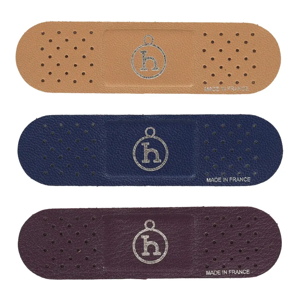 Hermes Band-Aid Raisin, Chai, Bleu Navy Milo Lambskin Hermes Band-Aid Raisin, Chai, Bleu Navy Milo Lambskin