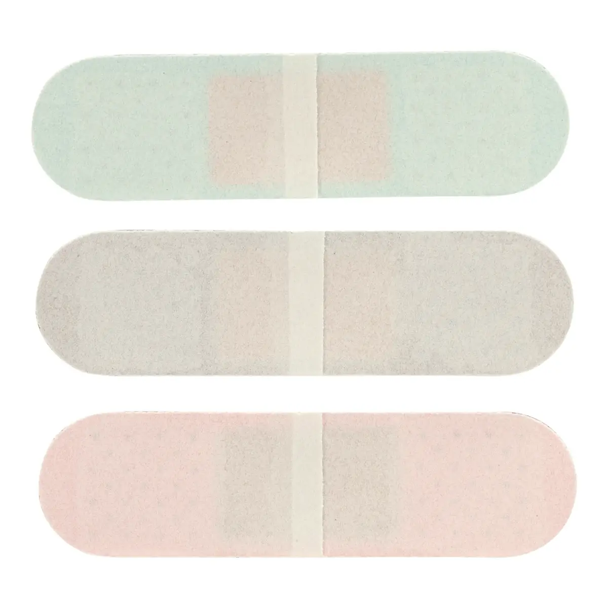 HERMÈS Hermes Band-Aid Rose Sakura, Bleu Atoll, Gris Tourterelle Milo Lambskin | Thumbnail 3