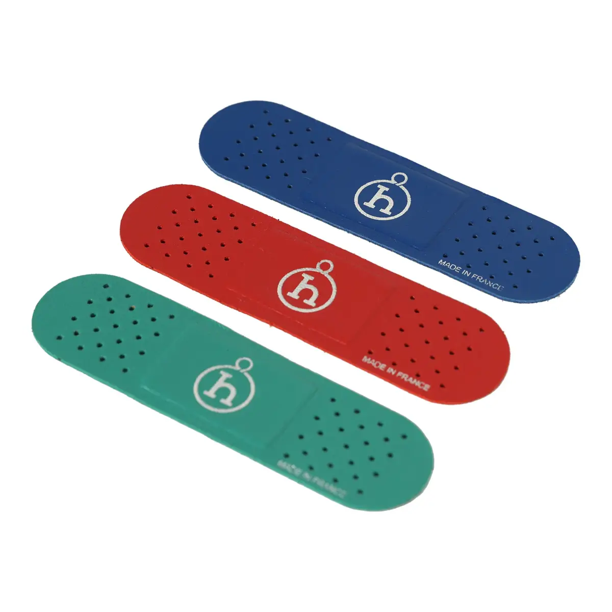 HERMÈS Hermes Band-Aid Rouge Casaque, Vert Vertigo, Bleu France Milo Lambskin | Thumbnail 2 HERMÈS Hermes Band-Aid Rouge Casaque, Vert Vertigo, Bleu France Milo Lambskin | Thumbnail 2