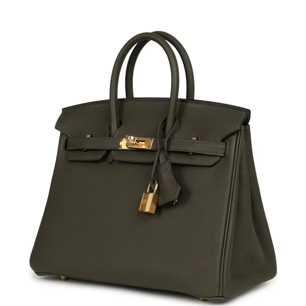HERMÈS Hermes Birkin 25 Vert de Gris Togo Gold Hardware | Thumbnail 5 HERMÈS Hermes Birkin 25 Vert de Gris Togo Gold Hardware | Thumbnail 5