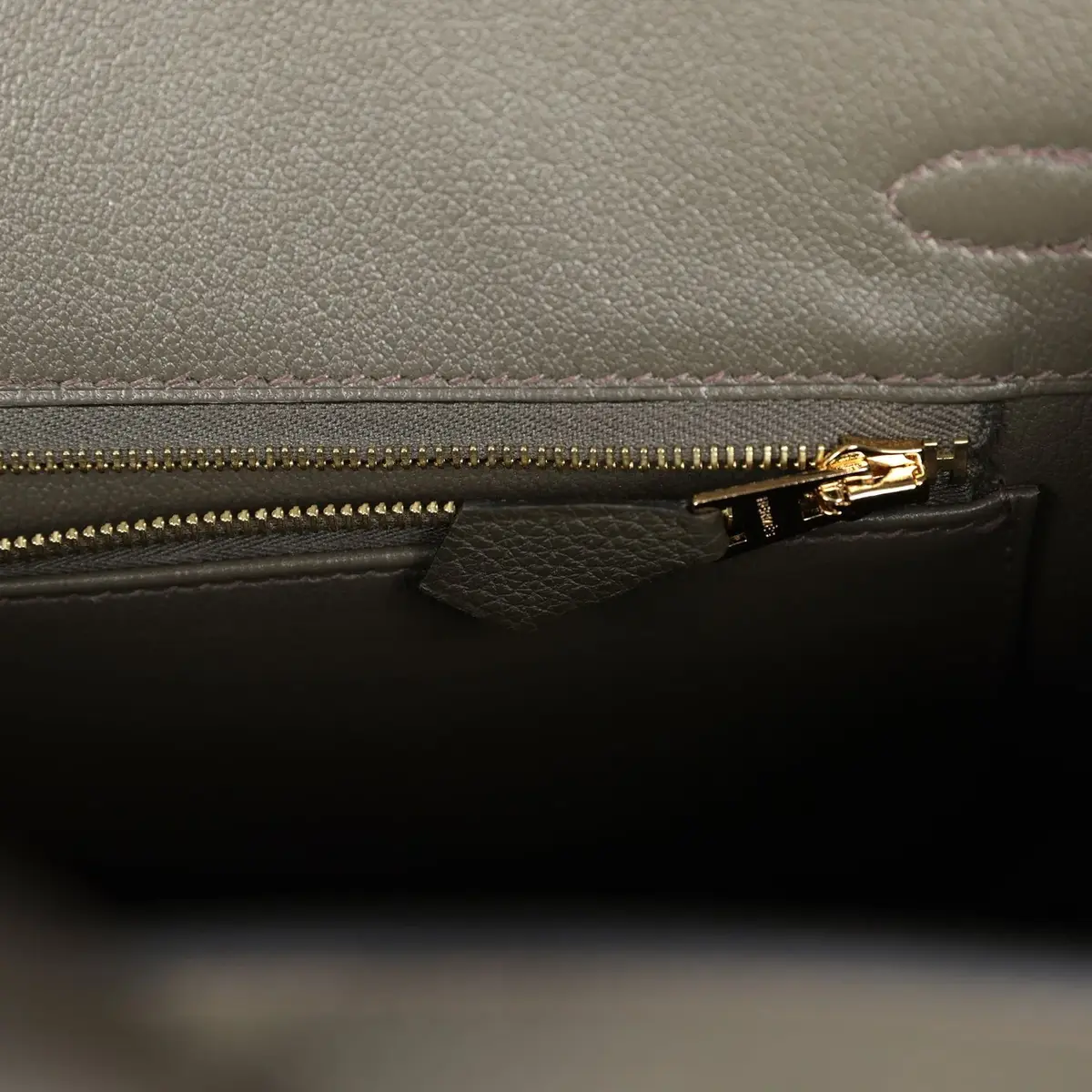 HERMÈS Hermes Birkin 25 Vert de Gris Togo Gold Hardware | Thumbnail 9 HERMÈS Hermes Birkin 25 Vert de Gris Togo Gold Hardware | Thumbnail 9