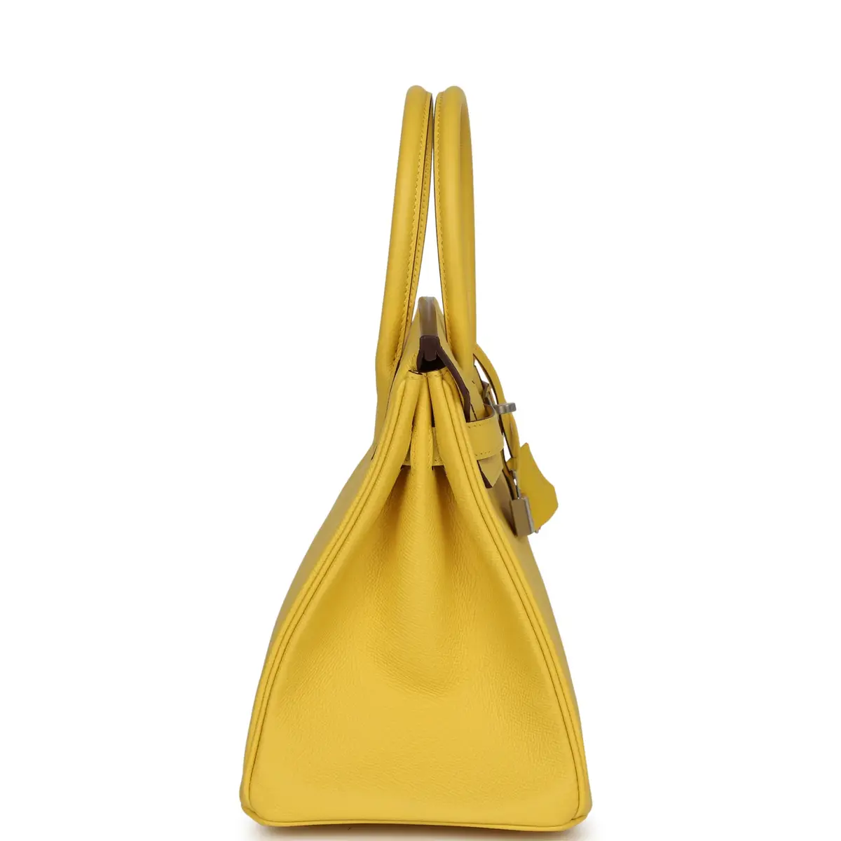 HERMÈS Hermes Birkin 30 Jaune de Naples Epsom Palladium Hardware | Thumbnail 3 HERMÈS Hermes Birkin 30 Jaune de Naples Epsom Palladium Hardware | Thumbnail 3