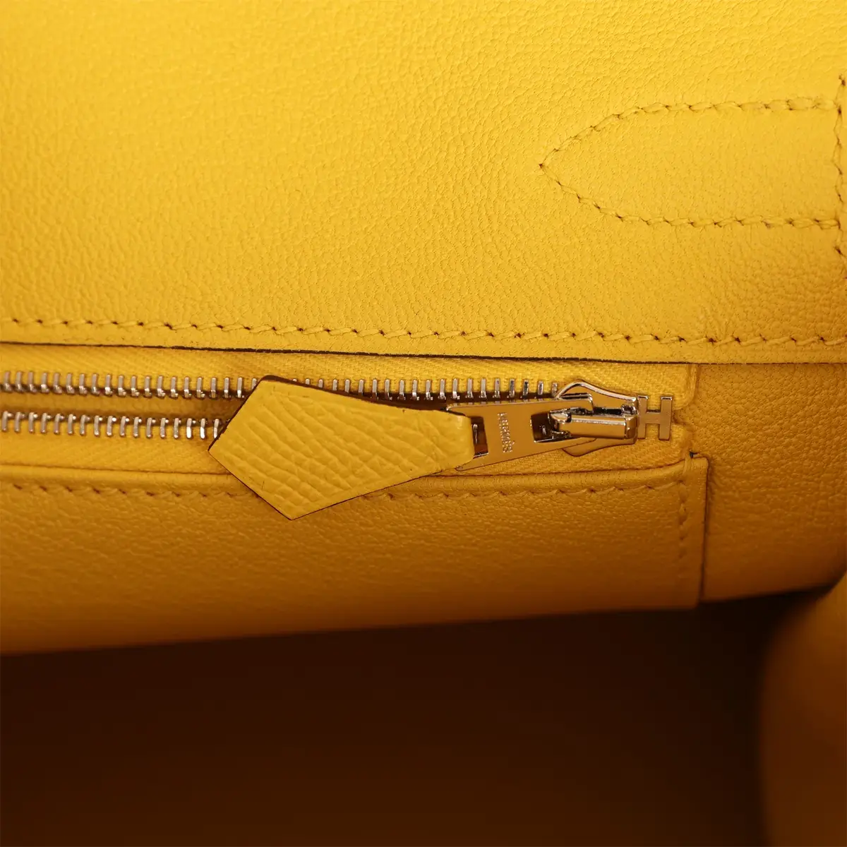 HERMÈS Hermes Birkin 30 Jaune de Naples Epsom Palladium Hardware | Thumbnail 9 HERMÈS Hermes Birkin 30 Jaune de Naples Epsom Palladium Hardware | Thumbnail 9
