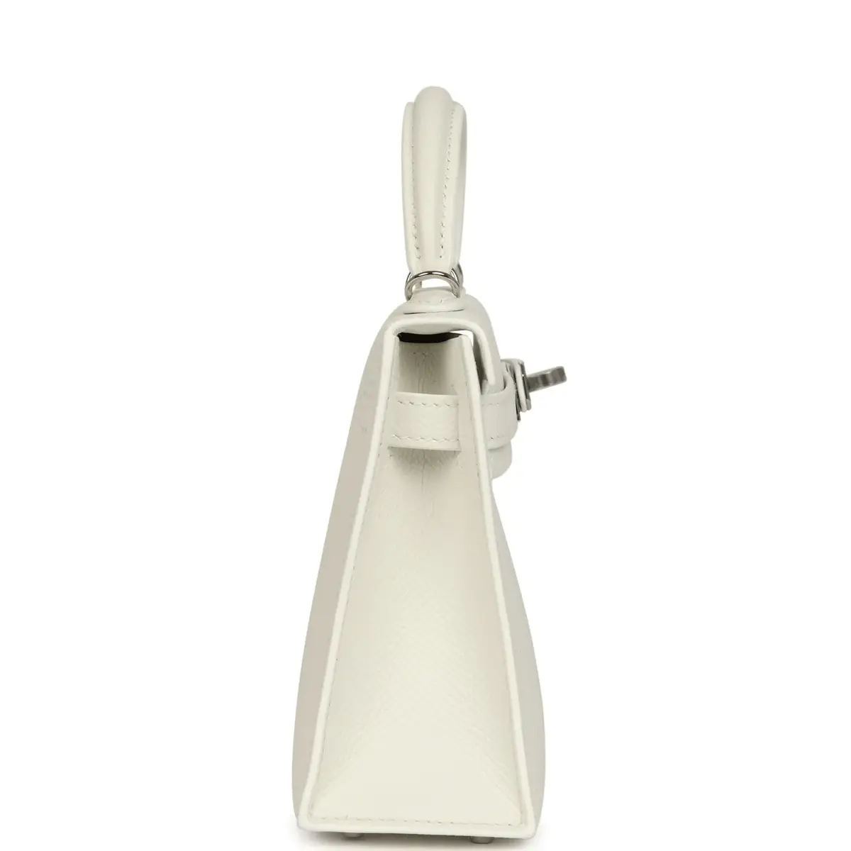 HERMÈS Hermes Kelly Sellier 20 New White Epsom Palladium Hardware | Thumbnail 3 HERMÈS Hermes Kelly Sellier 20 New White Epsom Palladium Hardware | Thumbnail 3