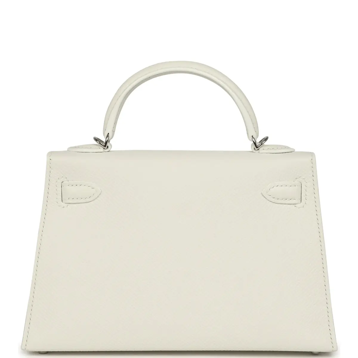 HERMÈS Hermes Kelly Sellier 20 New White Epsom Palladium Hardware | Thumbnail 4 HERMÈS Hermes Kelly Sellier 20 New White Epsom Palladium Hardware | Thumbnail 4