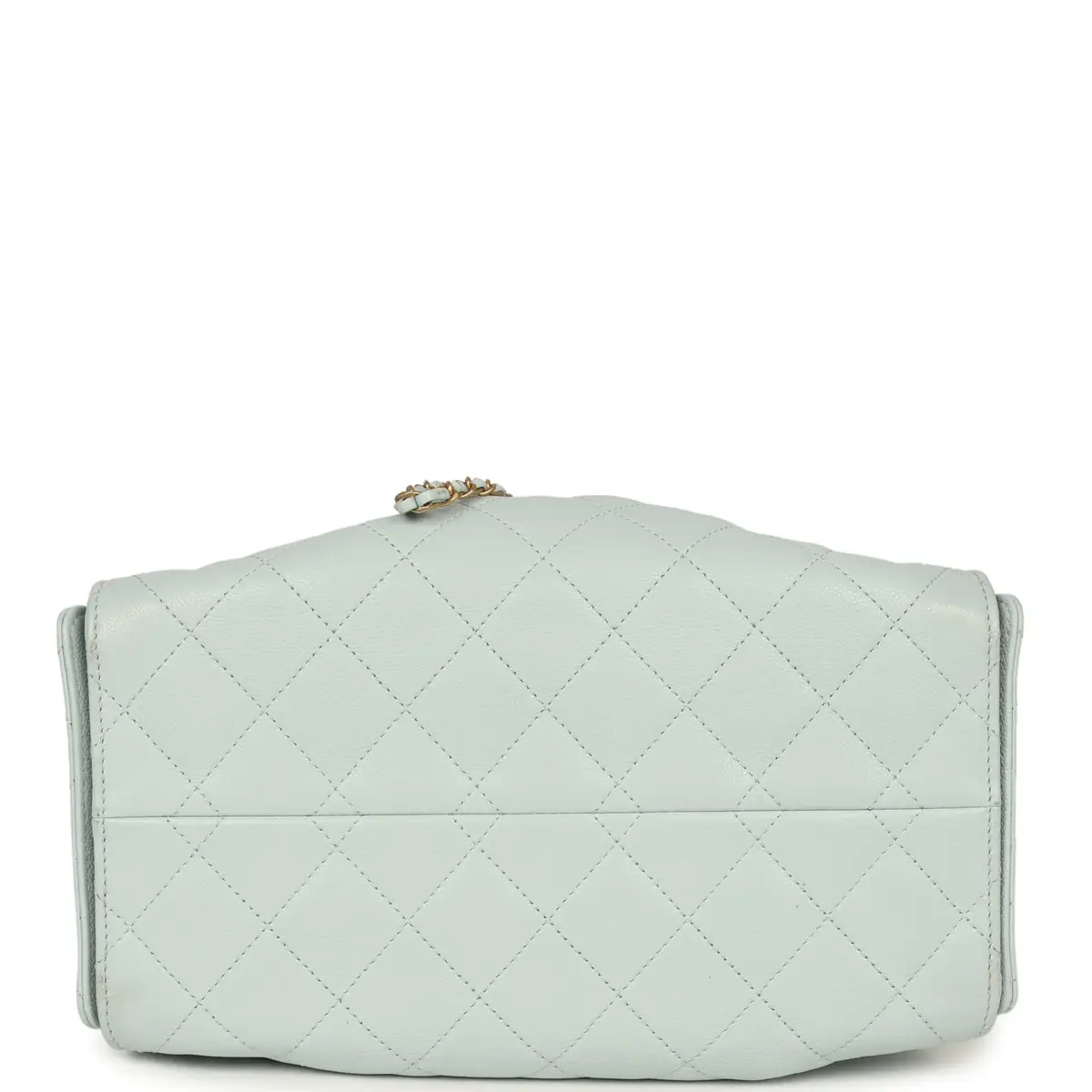 Chanel Pre-owned Chanel Small 25 Hobo Bag Light Blue Caviar Antique Gold Hardware | Thumbnail 6 Chanel Pre-owned Chanel Small 25 Hobo Bag Light Blue Caviar Antique Gold Hardware | Thumbnail 6