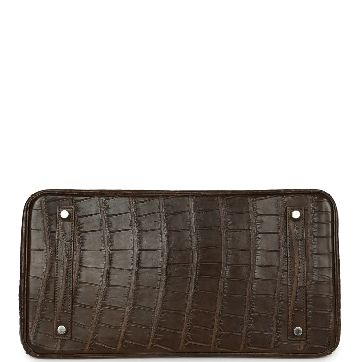 HERMÈS Pre-owned Hermes Birkin 35 Gris Elephant Matte Alligator Palladium Hardware | Thumbnail 6 HERMÈS Pre-owned Hermes Birkin 35 Gris Elephant Matte Alligator Palladium Hardware | Thumbnail 6